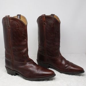 Dingo For LL Bean Leather Western Motocycle Boots